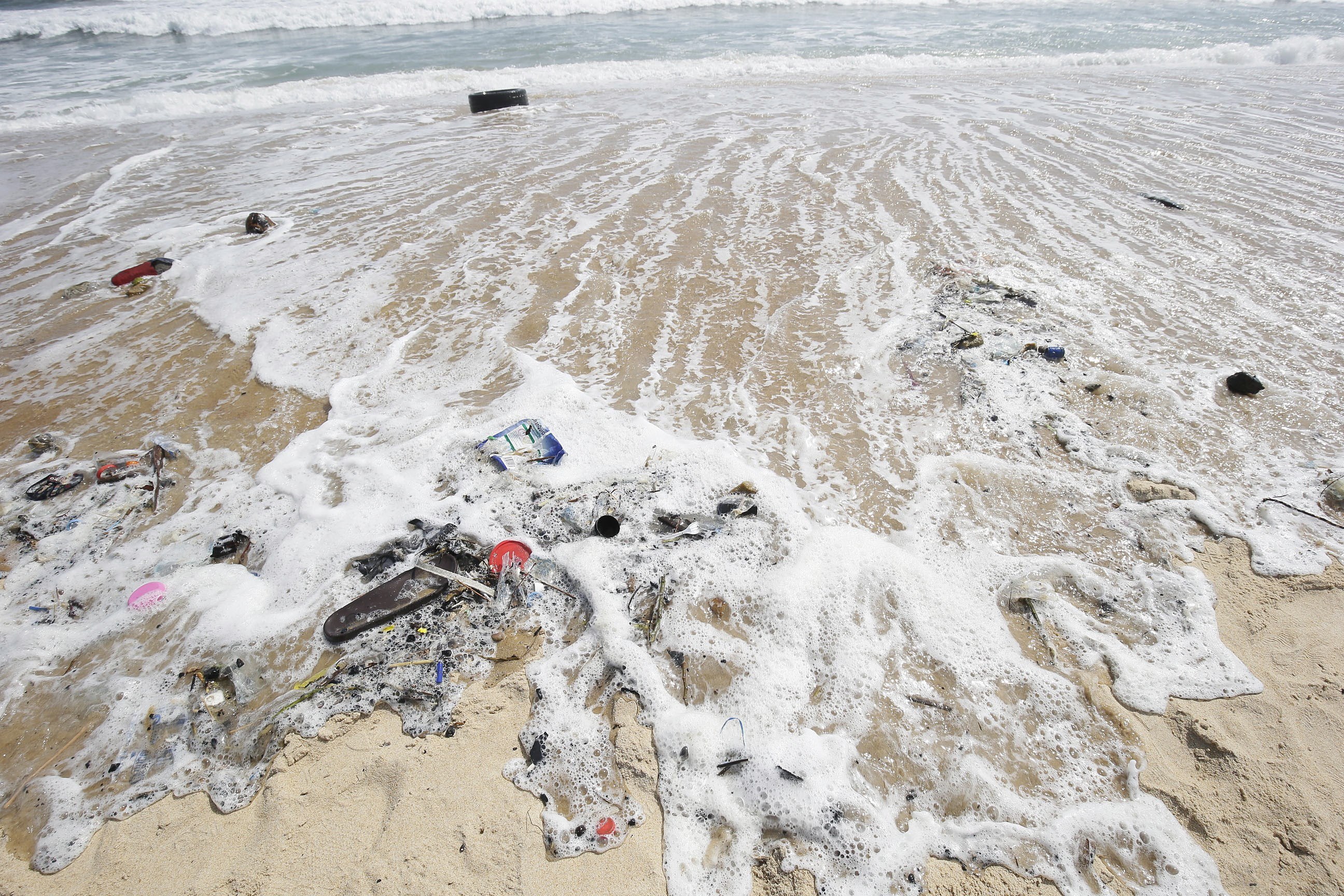 Residuos plásticos en Monrovia